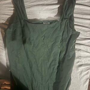 Old Navy Dark Green Women's Tank Top